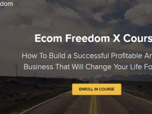 Dan Vas - Ecom Freedom X Course 2019 download free