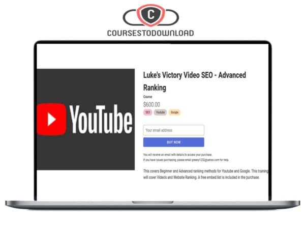 Holly Starks – Luke’s Victory Video SEO – Advanced Ranking Download